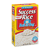 Success Rice Natural Long Grain Boil-In-Bag 4 Ct Left Picture